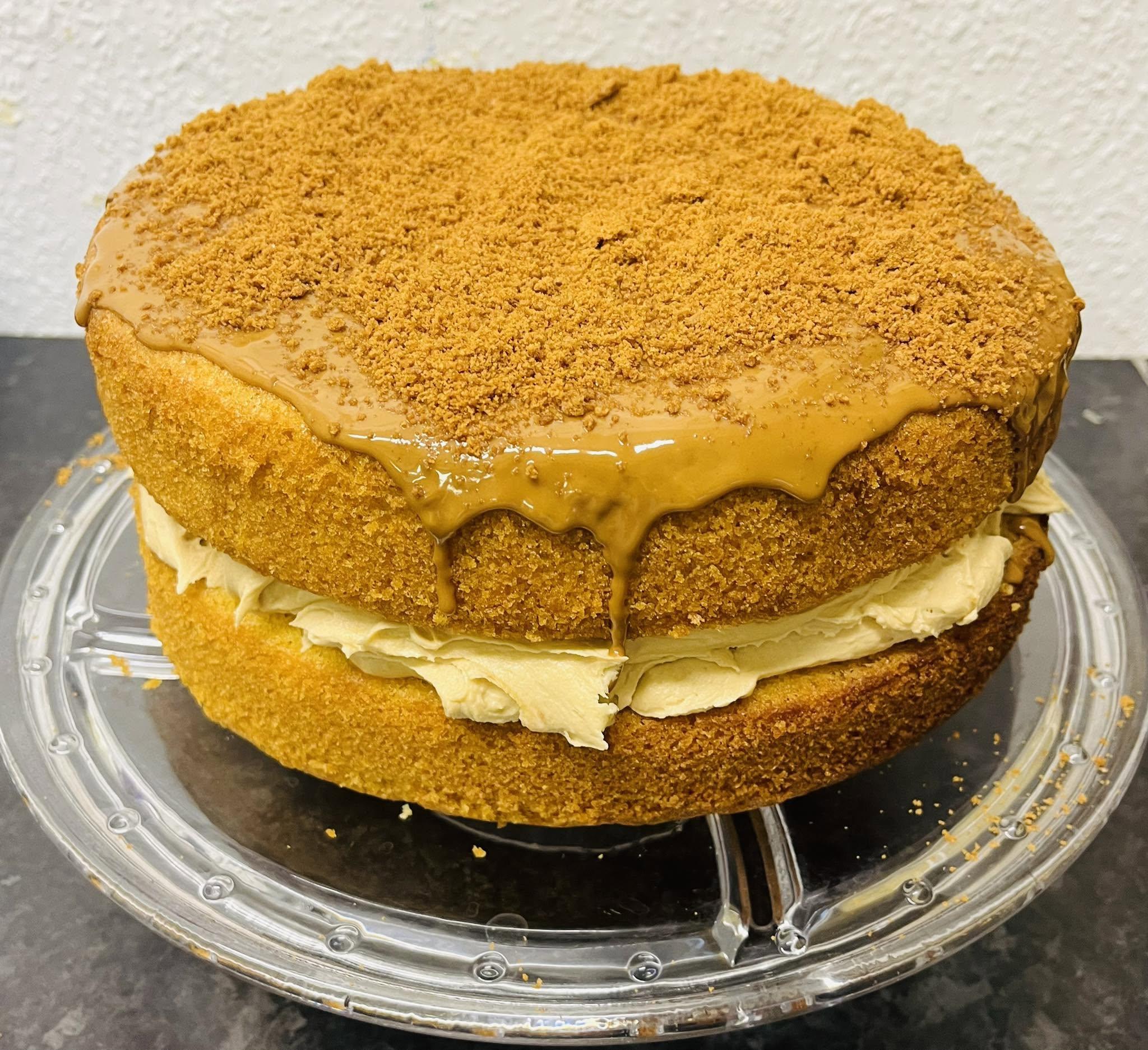 Biscoff cake